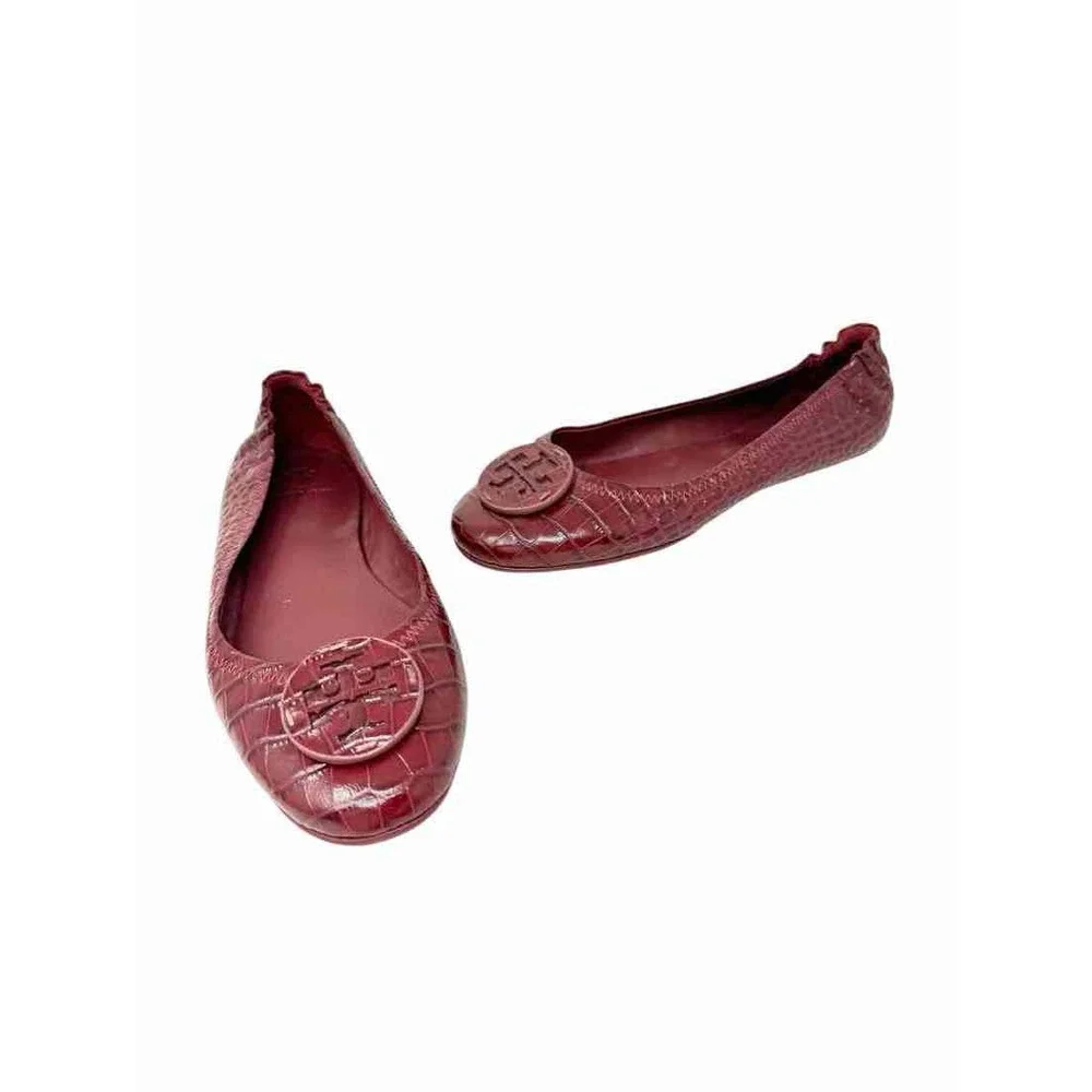 Shoe Size 9 Tory Burch Wine Flats